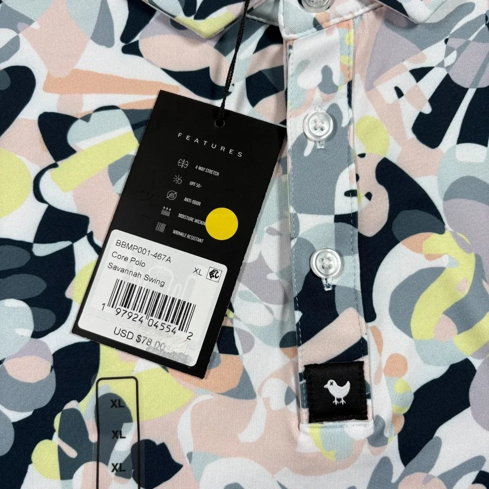 Abstract shirt stretch message